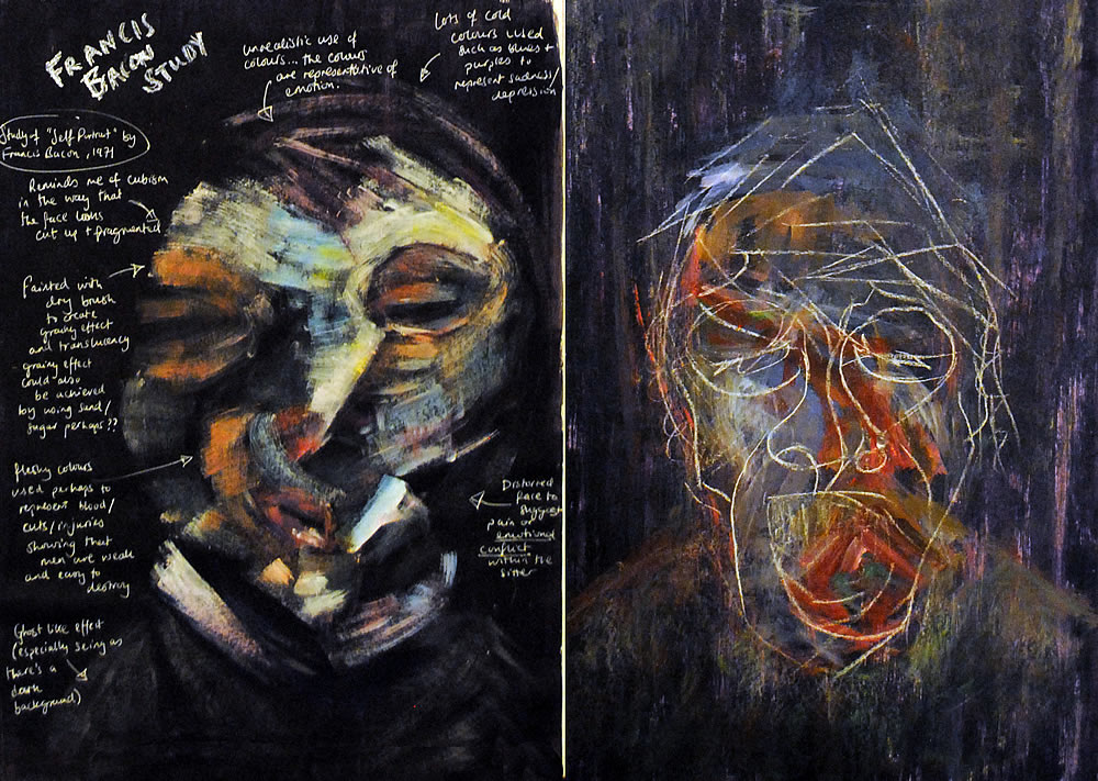 Francis Bacon artist study