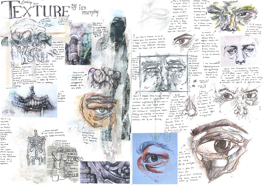 Ian Murphy sketchbook