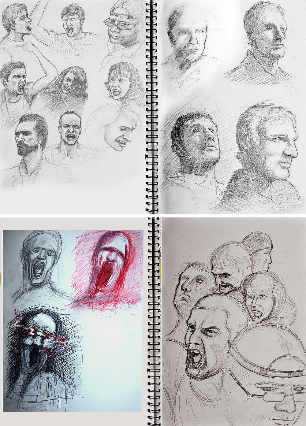 Sketchbook portraits