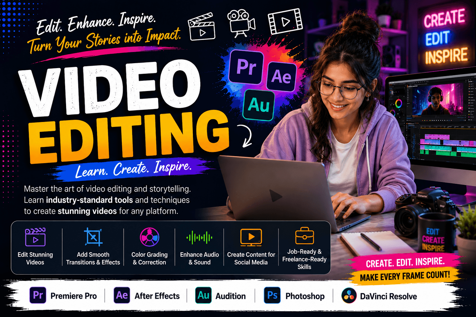 Video Editing Course in Jorhat